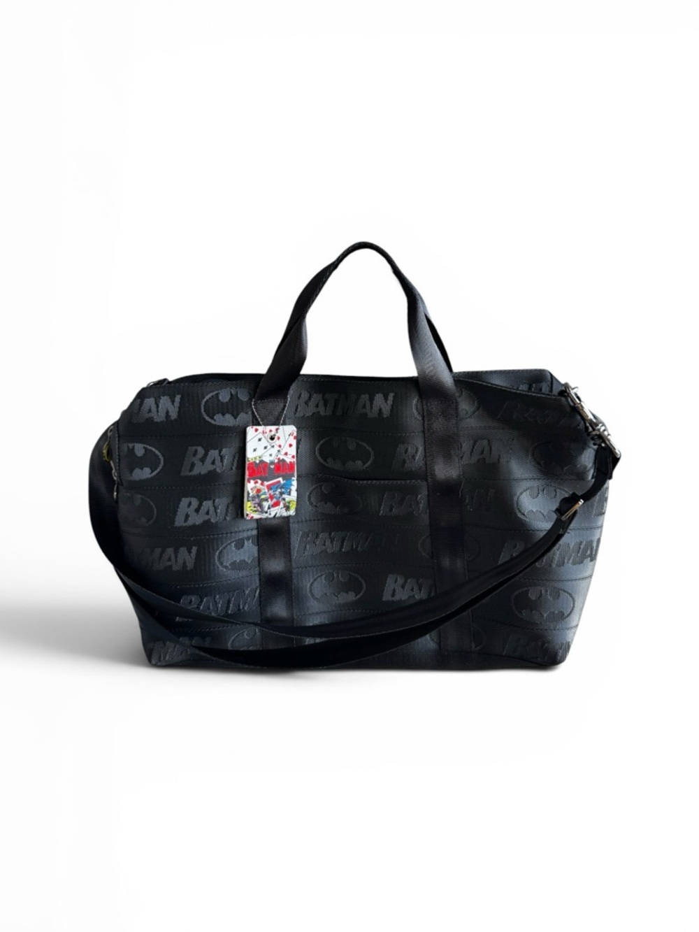 Batman Harvey’s Seatbelt Computer Bag with Crossbody Strap and Tag